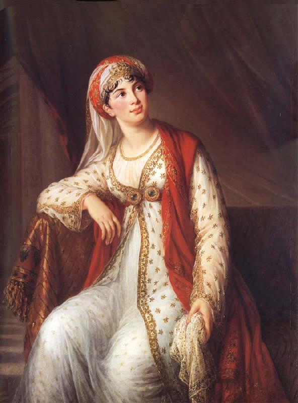 VIGEE-LEBRUN, Elisabeth Madame Grassini in the Role of Zaire China oil painting art